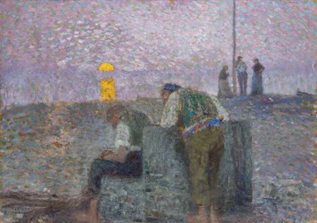 CESARE MAGGI Roma 1881 - 1961 Torino "Marina" 1921