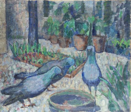 DAPHNE MAUGHAM CASORATI<BR>Londra (Regno Unito) 1897 - 1982 Torino<BR>"Senza titolo"