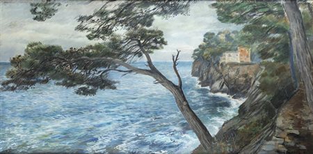 MICHELE CASCELLA<BR>Ortona (CH) 1892 - 1989 Milano<BR>"Voci del vento" 1941