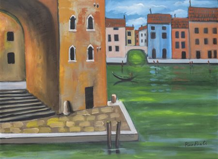 PINO PONTI<BR>Venezia 1905 - 1999<BR>"Venezia"