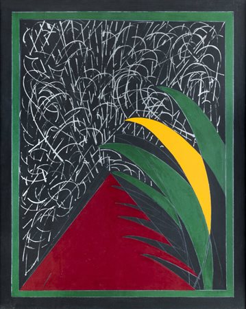 FRANCO ANGELI Roma 1935 - 1988 "Notte di San Silvestro" metà anni '80