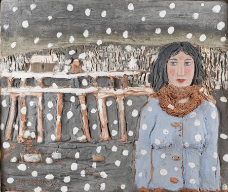 FRANCESCO TABUSSO<BR>Sesto San Giovanni (MI) 1930 - 2012 Torino<BR>"Geraldina"