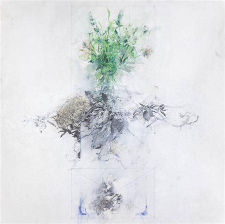 SERGIO SARONI<BR>Torino 1934 - 1991<BR>"Senza titolo"