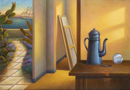 ANTONIO NUNZIANTE<BR>Napoli 1956<BR>"Viaggio ad Antibes" 2008