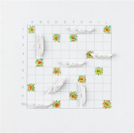 RICCARDO GUSMAROLI<BR>Verona 1963<BR>"Battaglia navale" 2018