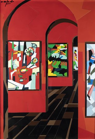 UGO NESPOLO<BR>Mosso Santa Maria (VC) 1941<BR>"Gran museum"