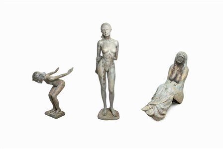 ORAZIO GERACI<BR>Italia XX sec<BR>"Infanzia, Giovinezza e Vecchiaia"