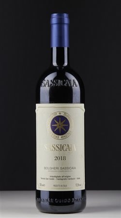 TENUTA SAN GUIDO - SASSICAIA, 2018.