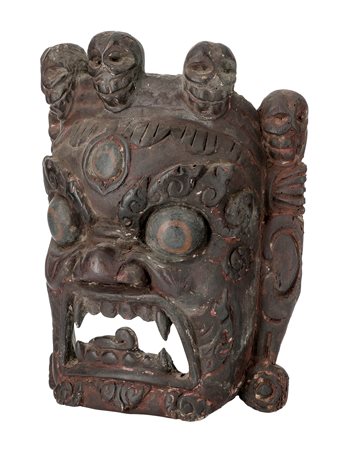 Tibet
Maschera di divinità buddhista terrifica