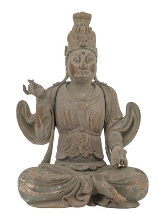 Cina
Bodhisattva Guanyin in posizione del loto, in stile Song