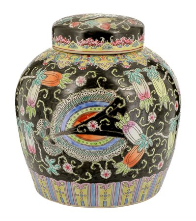 Cina. II metà del XX secolo
Giara con coperchio