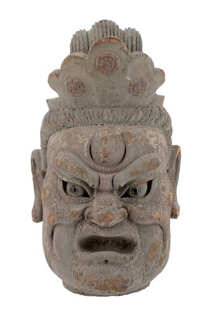 Cina
Testa di Lokapala in stile Tang