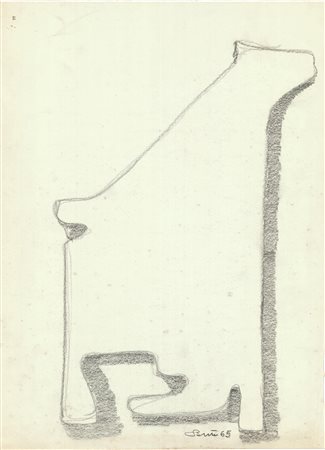 Toni Benetton (1910 - 1996)
Studio di animale, 1965