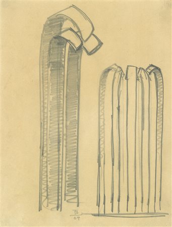 Toni Benetton (1910 - 1996)
Progetto per scultura, 1964