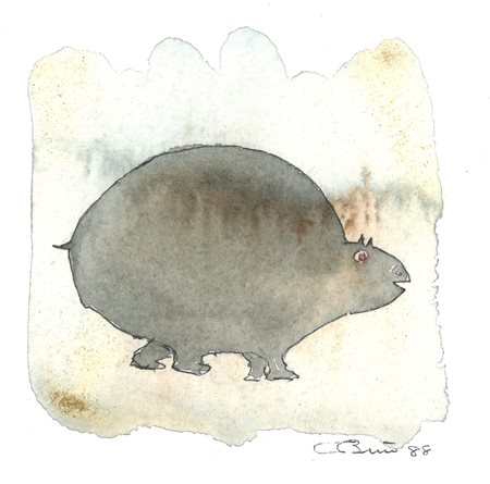 Toni Benetton (1910 - 1996)
Animale onirico, 1988