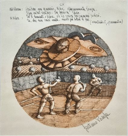 POMPA GAETANO Forenza 1933 - Orbetello 1998 "Senza titolo"