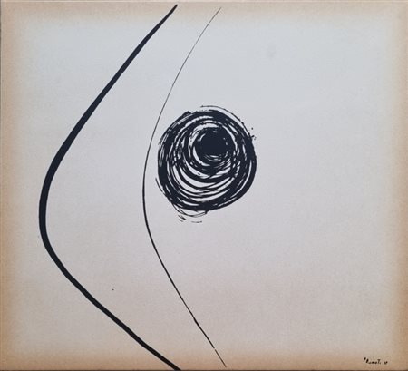 COLLAMATI LUCIANO ANTONIO San Marcello 1943 "Senza titolo"