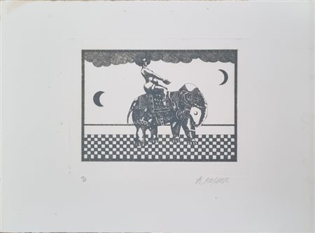 MUSANTE FRANCESCO Genova 1950 "Senza titolo"