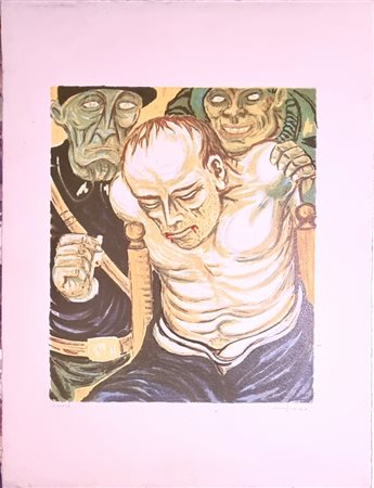 MIGNECO GIUSEPPE Messina 1903 - Milano 1997 "Senza titolo"