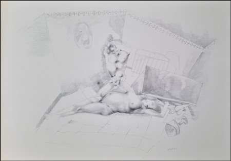 ATTARDI UGO Sori 1923 - Roma 2006 "Così ebbe inizio"