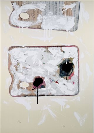 SCHIFANO MARIO Libia 1934 - Roma 1998 "Senza titolo"