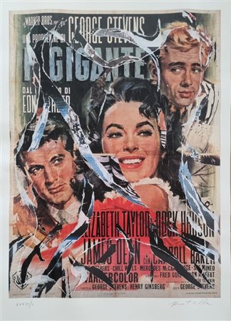 ROTELLA MIMMO Catanzaro 1918 - Milano 2006 "Il gigante"