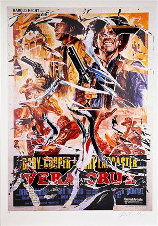 ROTELLA MIMMO Catanzaro 1918 - Milano 2006 "Vera Cruz"