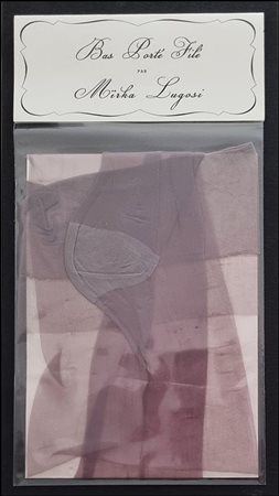 BERQUET GILLES Francia 1956 "Bas porté filé par Mïrha Lugosi"