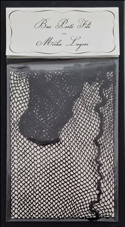 BERQUET GILLES Francia 1956 "Bas porté filé par Mïrha Lugosi"