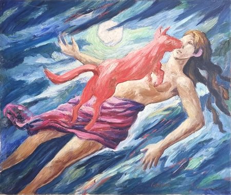 CASTAGNERI LUCIO Genova 1947 "Senza titolo"