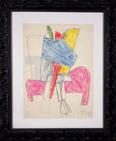 CINTOLI CLAUDIO Imola 1935 - Roma 1978 "Senza titolo"