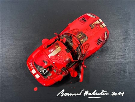 AUBERTIN BERNARD Francia 1934 - Germania 2015 "Voiture Brùlée"