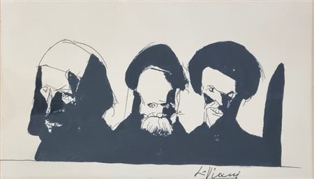 VIANI LORENZO Viareggio 1882 - Lido di Ostia 1936 "Tre vag..."