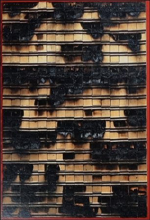 AUBERTIN BERNARD Francia 1934 - Germania 2015 "Pochettes d'allumettes brulées"