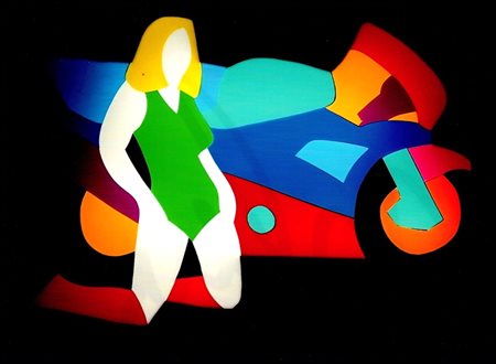 LODOLA MARCO Dorno 1955 "Moto"