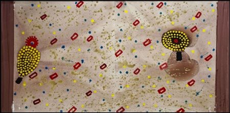 BIGGI GASTONE Roma 1925 - Langhirano 2014 "Puntocromie - I due idoli"