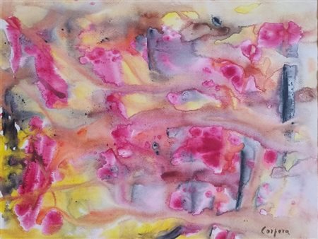 CORPORA ANTONIO Tunisi 1909 - Roma 2004 "Composizione"