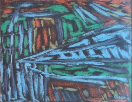 CORPORA ANTONIO Tunisi 1909 - Roma 2004 "Senza titolo"