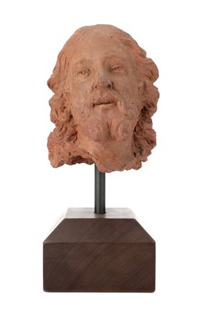 Antonio Begarelli (1499 - 1565), ambito di
Testa di Cristo