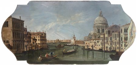 Pittore veneziano (Giuseppe Moretti?) (II metà del XVIII secolo)
Il Canal Grande con la Chiesa della Salute, Venezia