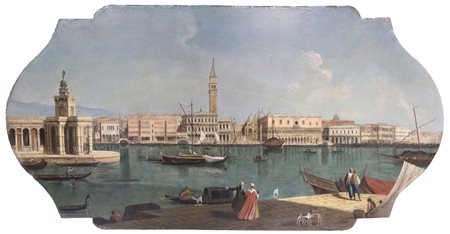Pittore veneziano (Giuseppe Moretti?) (II metà del XVIII secolo)
Il Bacino di San Marco dalla Giudecca, Venezia
