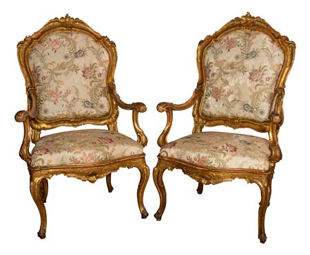 Venezia (II quarto del XVIII secolo)
Coppia di poltrone