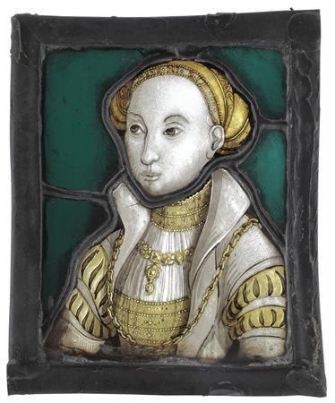 Lucas Cranach il Vecchio (1472 - 1553), da
Ritratto di Sybilla di Cleves