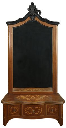 Italia (XX secolo)
Specchiera da terra con cassetti