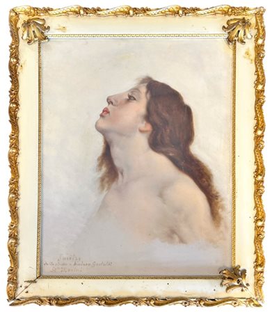 After Andrea Gastaldi (Torino 1826 - 1889), Studio di Savitry