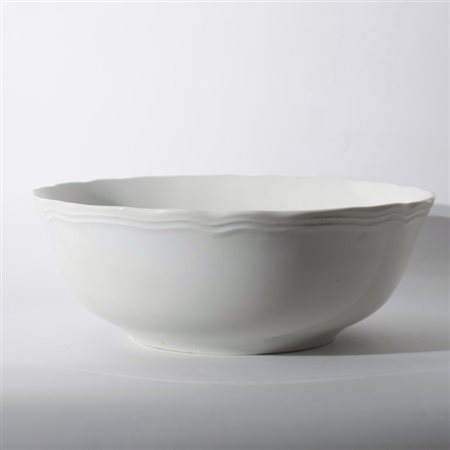 Insalatiera Richard Ginori Antico Doccia in porcellana bianca