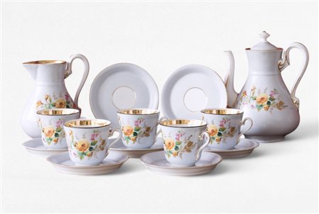 Servito da caffè in porcellana