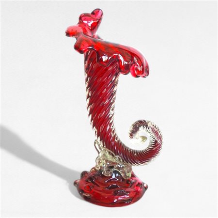 Grande vaso a cornucopia, Murano