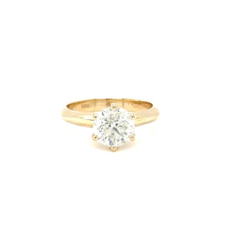 4 GR YELLOW GOLD RING WITH DIAMONDS FOR 2.00 CT - RNG41101