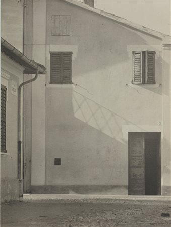 Ferruccio Ferroni (1920 - 2007)  - Studio di esterno, Senigallia, 1950